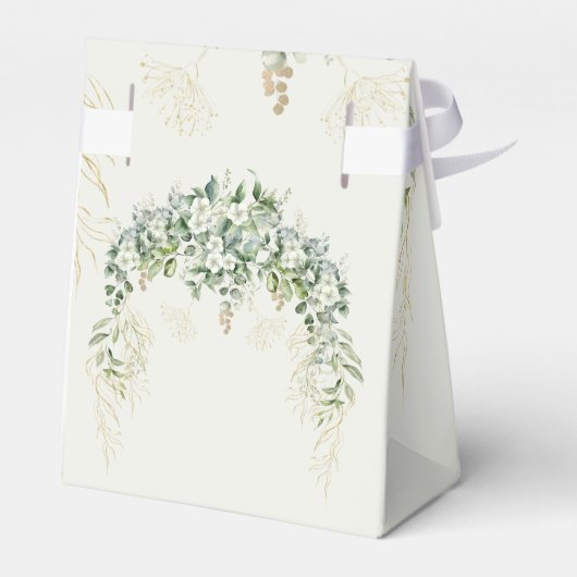 ゴールデンガーデン財宝:植物性結婚式の引き出物 フェイバーボックス (裏面サイド)