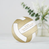 ゴールデンガーリーバレーボール誕生日パーティー 案内状 (スタンド正面)