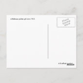 ゴールデンガールのはがき ポストカード (裏面)