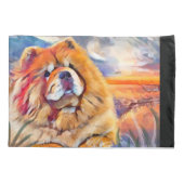 ゴールデンガールのチャウピローケースペア標準 枕カバー (裏面-左)