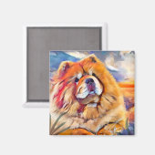 ゴールデンガールのチャウマグネット マグネット (正面/裏面)