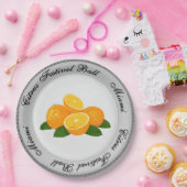 ゴールデンガールズシトラスフェスティバルプレート ペーパープレート (パーティー)