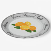 ゴールデンガールズシトラスフェスティバルプレート ペーパープレート (アングル)