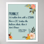 ゴールデンガールズソフィアペトリロ引用文 ポスター (正面)