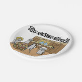 ゴールデンガールズテーマの紙プレートのパーティー ペーパープレート (アングル)