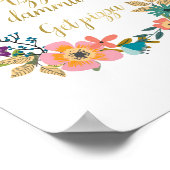 ゴールデンガールズピザ引用文 ポスター (角)