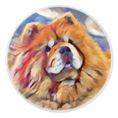 ゴールデンガールチャウセラミックプル セラミックノブ (正面)