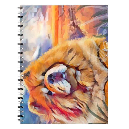 ゴールデンガールチャウ ノートブック (正面)