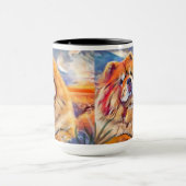 ゴールデンガールチャウ マグカップ (中央)