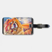 ゴールデンガールチャウ ラゲッジタグ (裏面横)