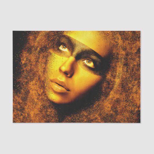 ゴールデンガールデカップティッシュ 薄葉紙 (正面)