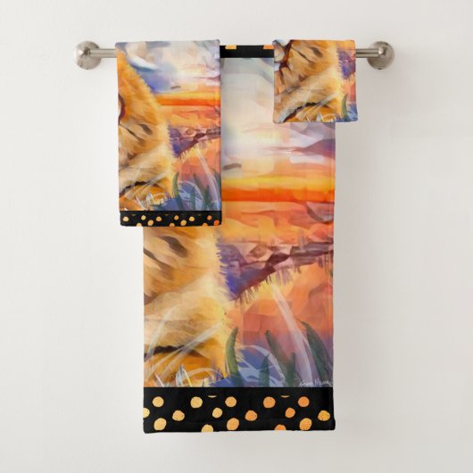 ゴールデンガールバスルーム用タオルセット バスタオルセット (インサイチュ)