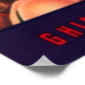 ゴールデンガールリンゴ ポスター (角)