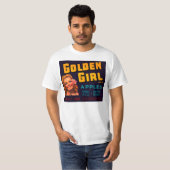 ゴールデンガールリンゴ Tシャツ (正面フル)