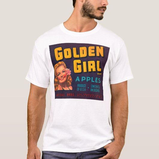 ゴールデンガールリンゴ Tシャツ (正面)
