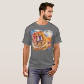 ゴールデンガール鮮やかなプリントシャツ Tシャツ (正面フル)