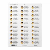 ゴールデンガール ラベル (フルシート)