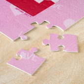 ゴールデンキスをするブースヴァレンティーンズジグソーパズル ジグソーパズル (側面)