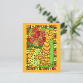 ゴールデンキャットバラ ポストカード (スタンド正面)