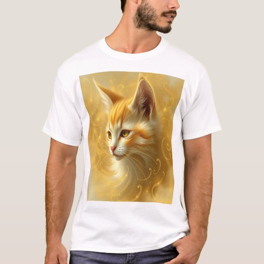 ゴールデンキャット Tシャツ (正面)