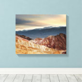 ゴールデンキャニオンアットサンセット キャンバスプリント (インサイチュ (ウッドフロア))