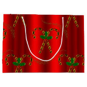 ゴールデンキャンディキャンズレッドクリスマス ラージペーパーバッグ (裏面)