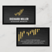 ゴールデンキャンドルスティック |ストックブローカー | 名刺 (正面/裏面)