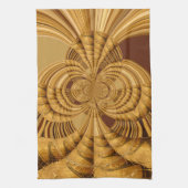 ゴールデンキラフェアートプリント キッチンタオル (縦)