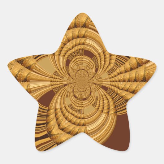 ゴールデンキラフェアートプリント 星シール (正面)