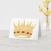 ゴールデンキングズクラウンクイーンズ宝石王王室の族 カード (黄色い花)