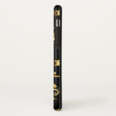 ゴールデンキーのシームレスパターン Case-Mate iPhoneケース (裏面/左)