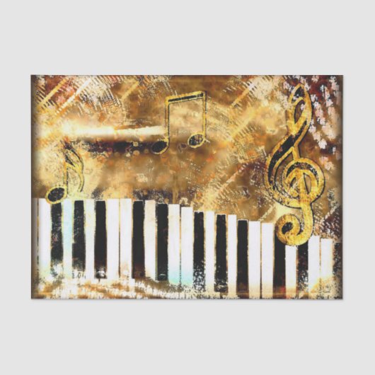 ゴールデンキーボード 薄葉紙 (正面)