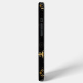 ゴールデンキー シームレス パターン iPhoneケース (左側面)