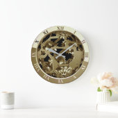 ゴールデンギア ラージ壁時計 (ホーム)