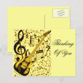 ゴールデンギター_ ポストカード (正面/裏面)