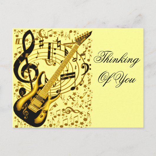 ゴールデンギター_ ポストカード (正面)