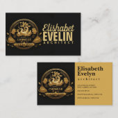 ゴールデンギナン中国のフュージョン 名刺 (正面/裏面)