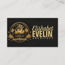 ゴールデンギナン中国のフュージョン 名刺