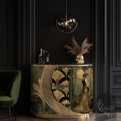 ゴールデンギャツビーアワーフラッパーサンセットポートレート 薄葉紙