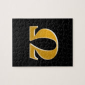 ゴールデンギリシャのオメガ – 抵抗のシンボル ジグソーパズル (横)