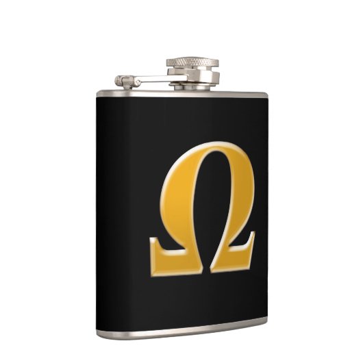 ゴールデンギリシャのオメガ – 抵抗のシンボル フラスク (右)