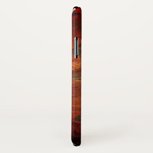 ゴールデンギンコの木の緑の金ゴールド東洋ヴィンテージ Case-Mate iPhoneケース (裏面/右)