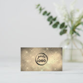 ゴールデンクラウドのロゴ 名刺 (スタンド正面)