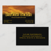 ゴールデンクラウドプロファイルカード 名刺 (正面/裏面)