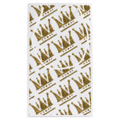 ゴールデンクラウンカスタム抱き枕 – 小、光沢 スモールペーパーバッグ (裏面)