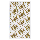 ゴールデンクラウンカスタム抱き枕 – 小、光沢 スモールペーパーバッグ (正面)