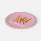 ゴールデンクラウンカスタム紙プレート ペーパープレート (アングル)