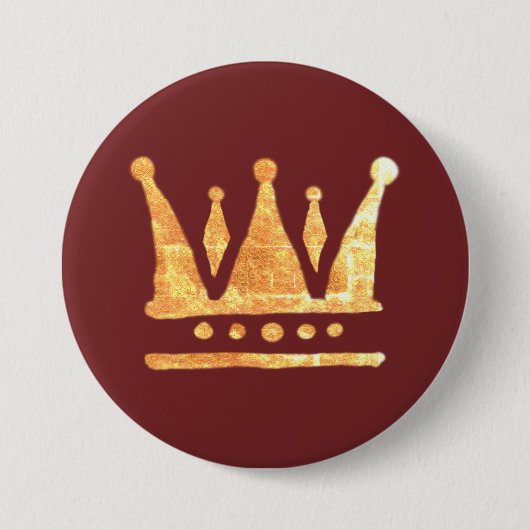 ゴールデンクラウンラウンドバッジ 缶バッジ (正面)