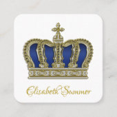 ゴールデンクラウンラグジュアリー王室のスクエア5 スクエア名刺 (正面)