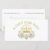 ゴールデンクラウンラグジュアリー王室の (正面/裏面)